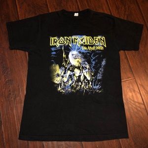 Iron Maiden “live after death” t shirt